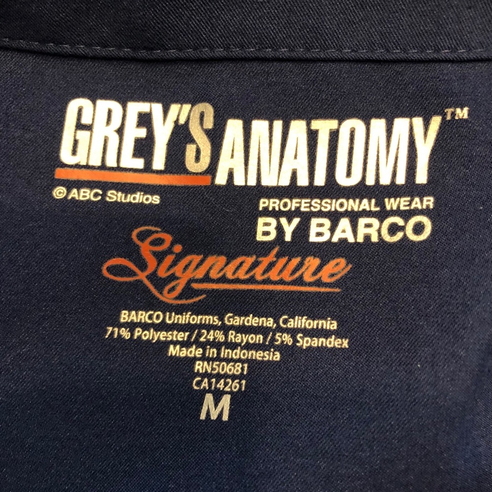 Greys Anatomy scrub sets